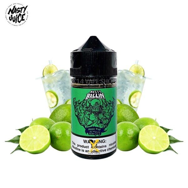 Nasty Soda Chanh Lạnh (Lemon Soda) 60ml Freebase