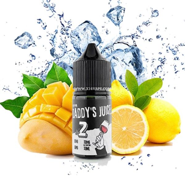Daddy's Juice No2 Xoài Chanh (Mango Lemon) 30ml Saltnic