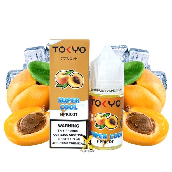 Tokyo Super Cool Mơ Siêu Lạnh (Apricot Ice) 30ml Saltnic