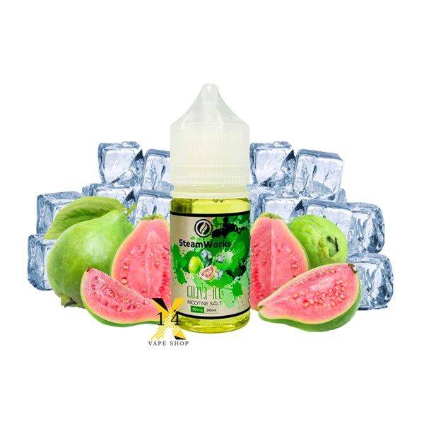Steam Works Ổi Lạnh (Guava Ice) 30ml Saltnic