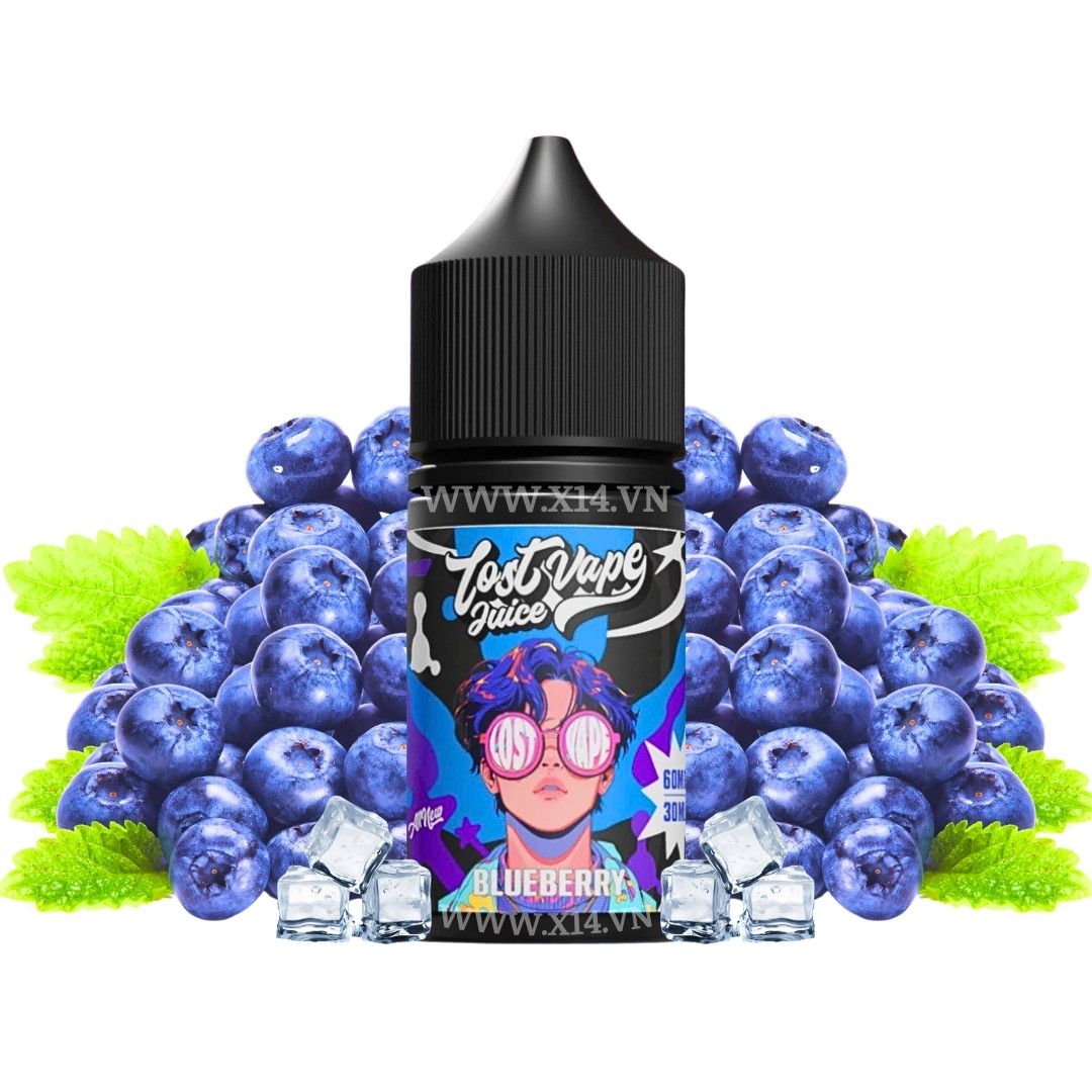 Lostvape Việt Quất (Blueberry) 30ml Saltnic
