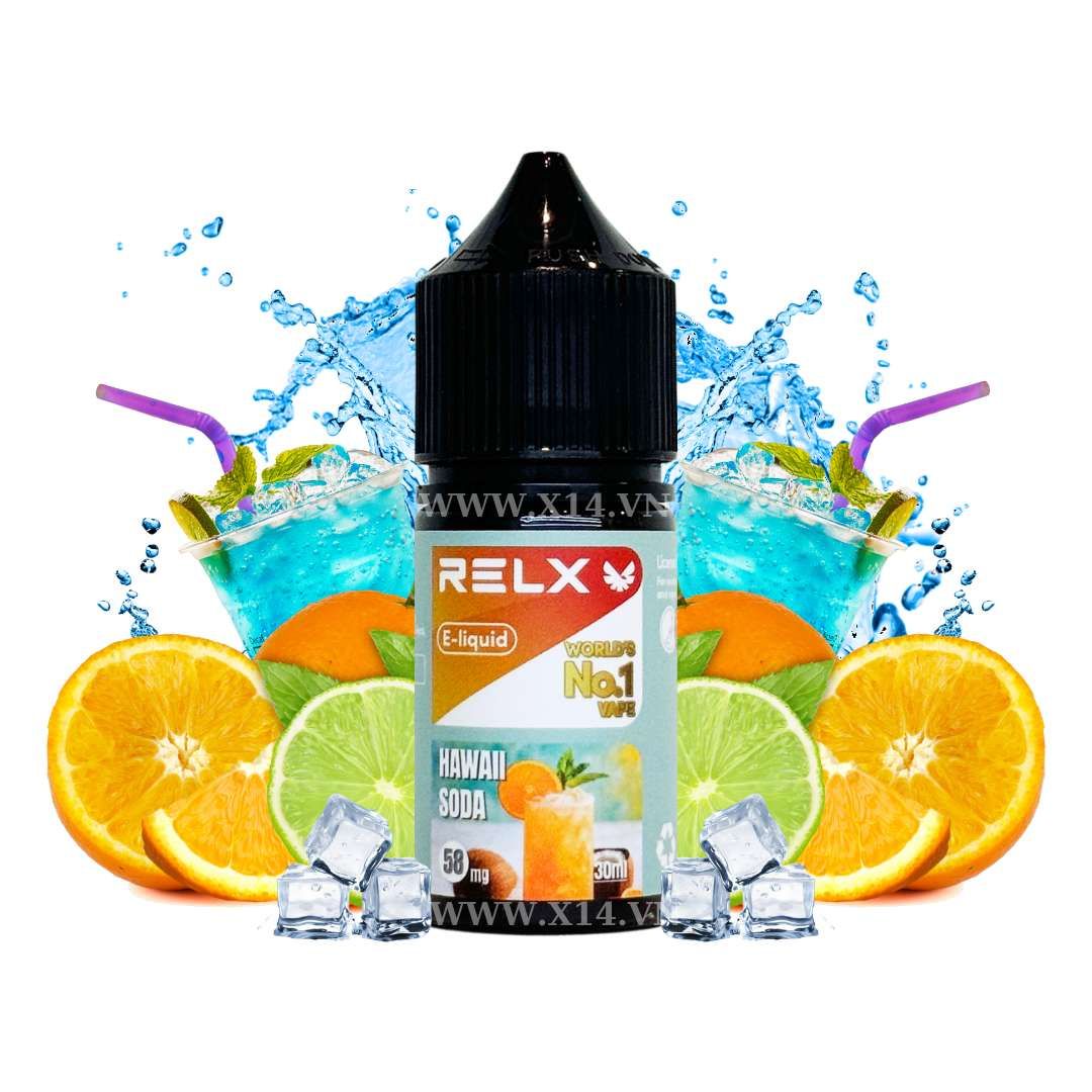 Relx Soda Hawaii (Hawaii Soda) 30ml Saltnic
