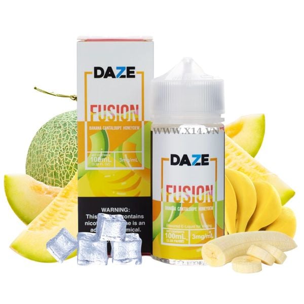 mg of vape juice 7 Daze Fusion Salt Nicotine