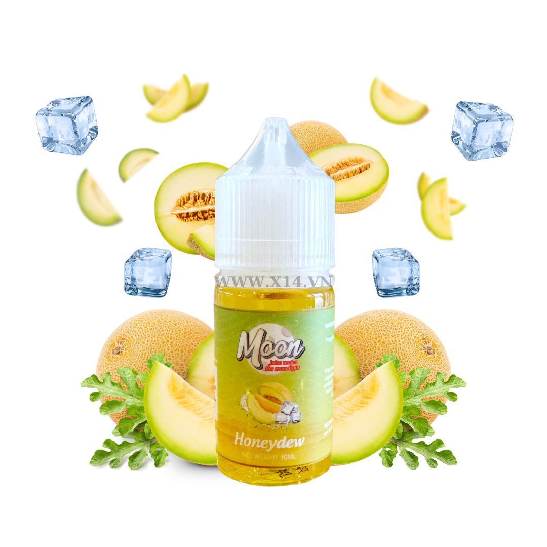 Moon Dưa Lưới Lạnh (Honeydew Ice) 30ml Saltnic