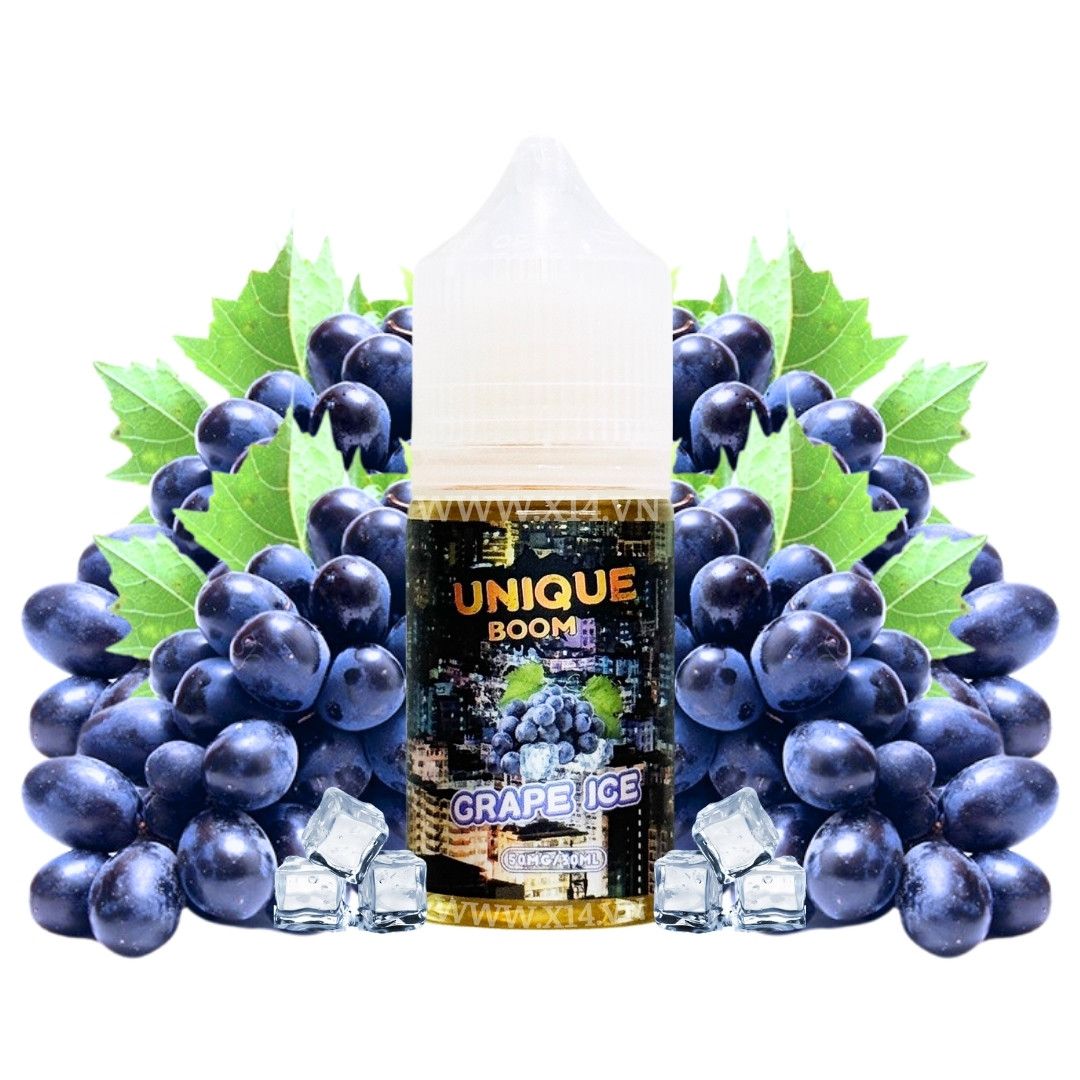 Unique Nho Lạnh (Grape Ice) 30ml Saltnic