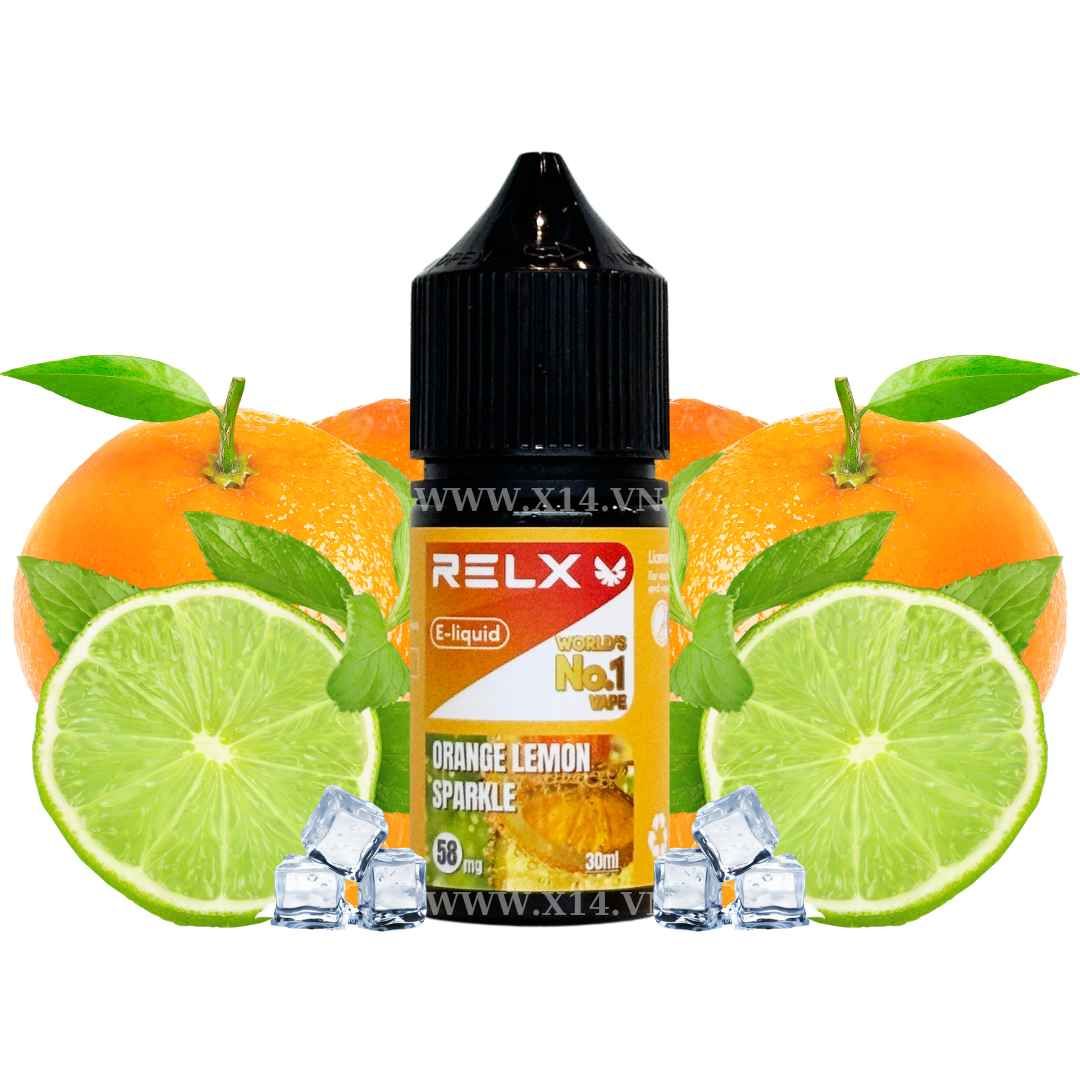 Relx Cam Chanh (Orange Lemon Sparkle) 30ml Saltnic