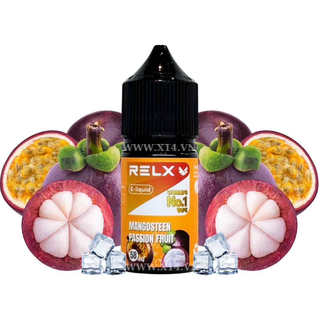 Relx Măng Cụt Chanh Dây (Mangosteen Passionfruit) 30ml Saltnic