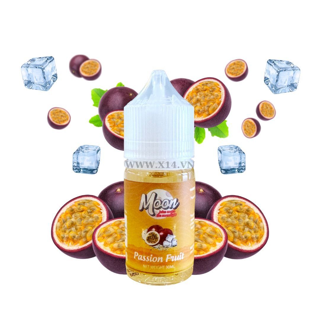 Moon Chanh Dây Lạnh (Passionfruit Ice) 30ml Saltnic