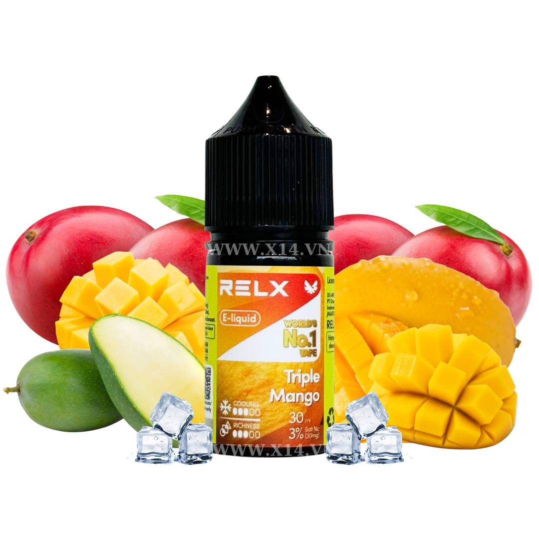 Relx Xoài Lạnh (Mango Ice) 30ml Saltnic