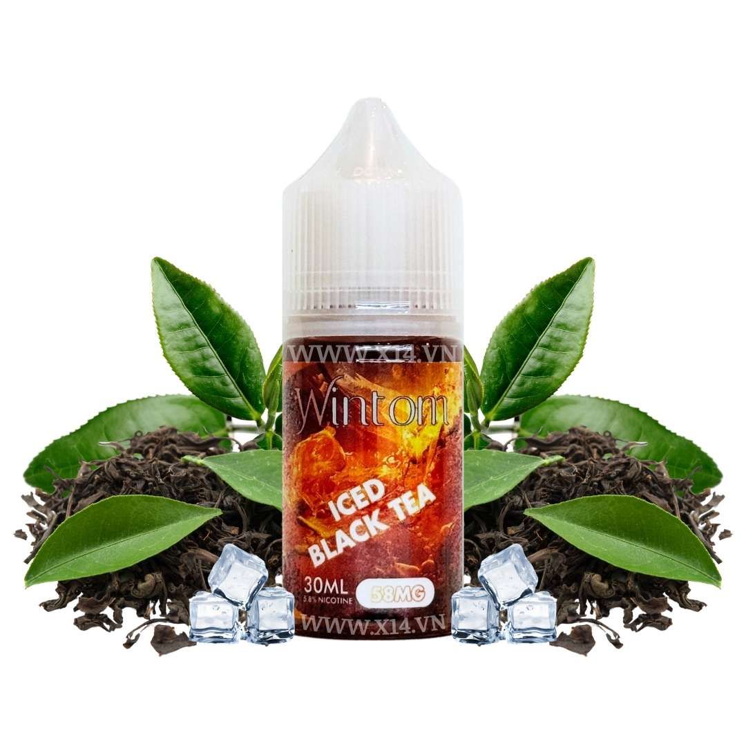 Wintom Trà Đen Lạnh (Black Tea Ice) 30ml Saltnic