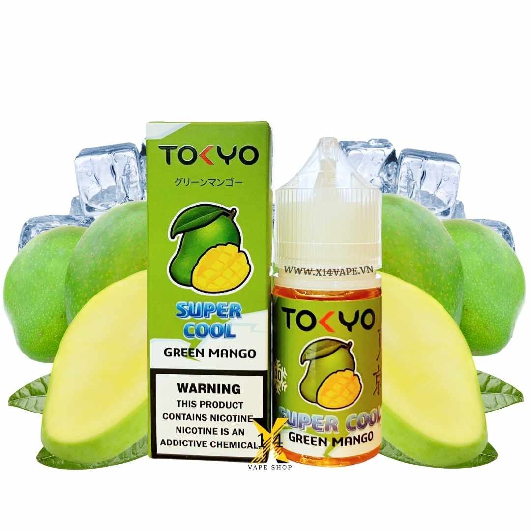 Tokyo Super Cool Xoài Xanh Siêu Lạnh (Green Mango Ice) 30ml Saltnic