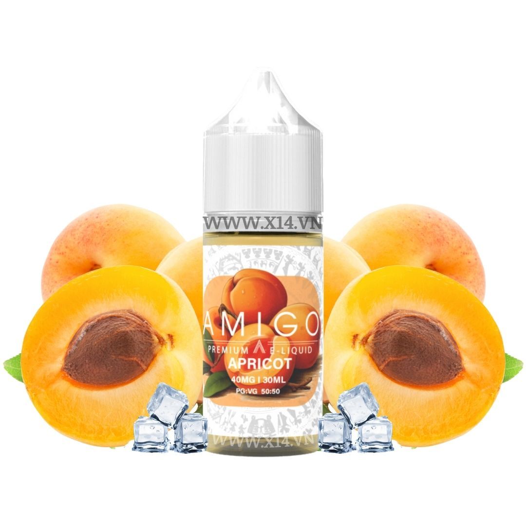 Amigo Mơ Lạnh (Apricot) 30ml Saltnic