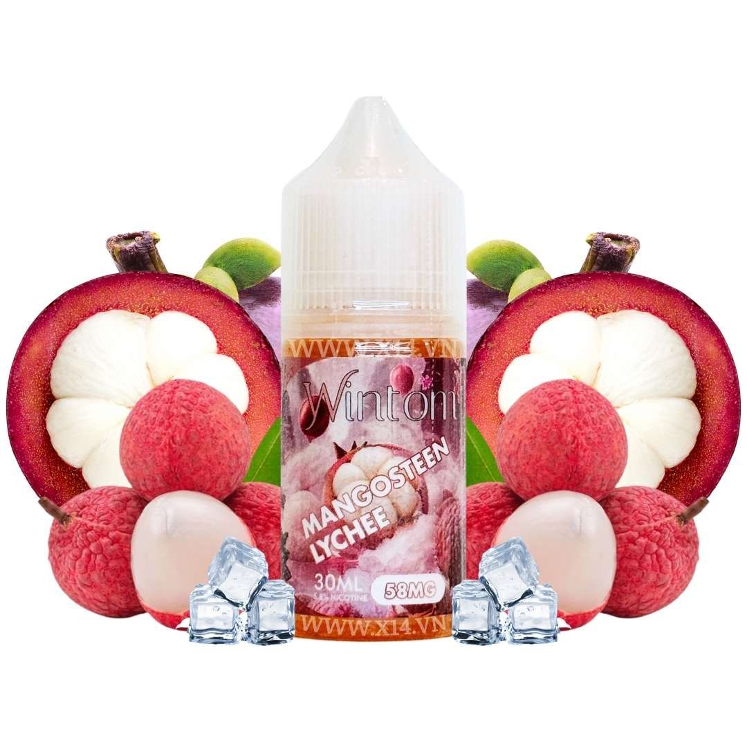 Wintom Măng Cụt Vải (Mangosteen Lychee) 30ml Saltnic