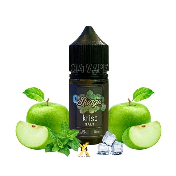 Krisp Táo Bạc Hà (Mint Apple) 30ml Saltnic