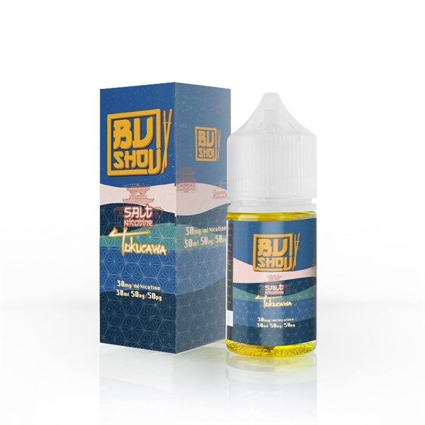 Bushou Tokugawa Chuối Cốm (Banana Nuggets) 30ml Saltnic