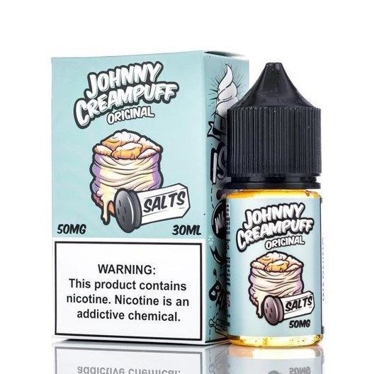 Johnny Creampuff Bánh Su Kem Vani (Vanilla Cream Puff) 30ml Saltnic