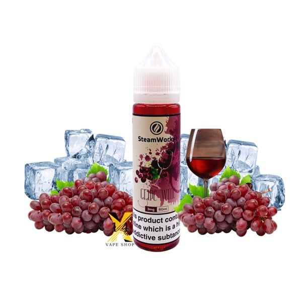 Steam Works Vang Nho (Grape Wine) 60ml Freebase
