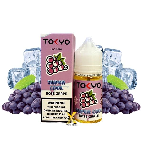 Tokyo Super Cool Nho Siêu Lạnh (Grape Ice) 30ml Saltnic