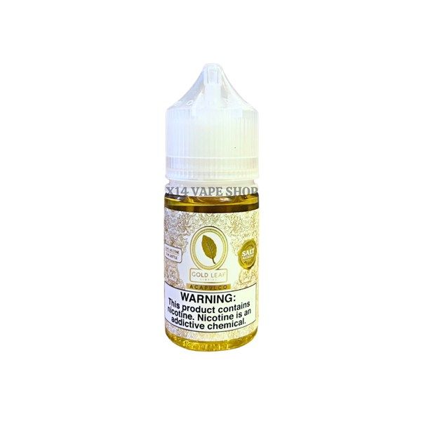 Gold Leaf Thuốc Lá Vani (Cigar Vanilla) 30ml Saltnic