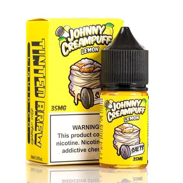 Johnny Creampuff Bánh Su Kem Chanh (Lemon Cream Puff) 30ml Saltnic