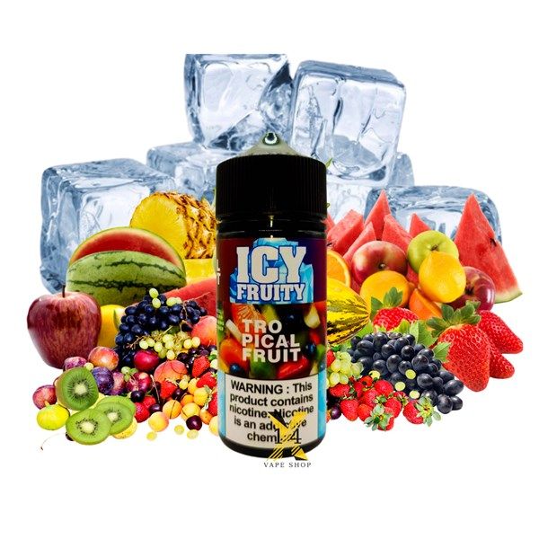 Icy Fruity Trái Cây Nhiệt Đới (Tropical Fruit) 100ml Freebase