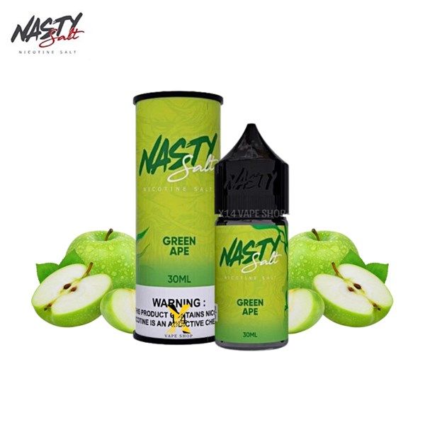 Nasty Táo Xanh Lạnh (Green Apple) 30ml Saltnic