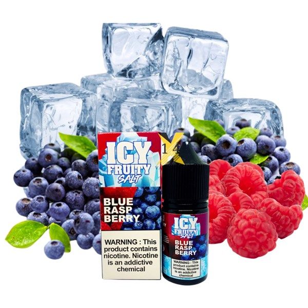 Icy Fruity Việt Quất Mâm Xôi Lạnh (Blueberry Raspberry) 30ml Saltnic