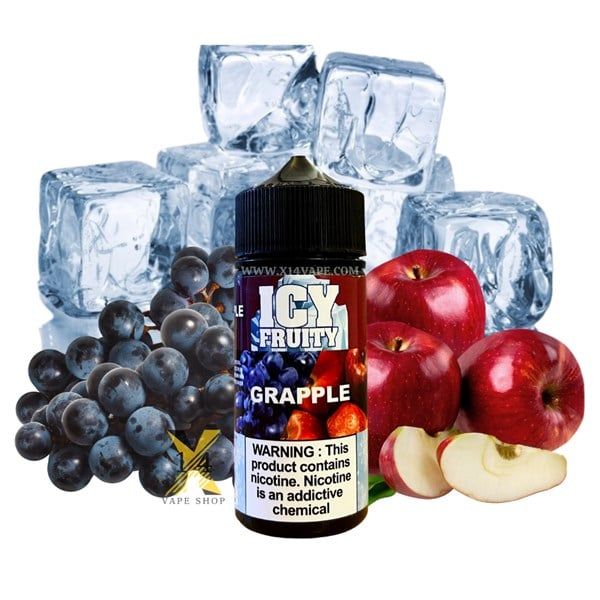 Icy Fruity Táo Nho Lạnh (Apple Grape) 100ml Freebase