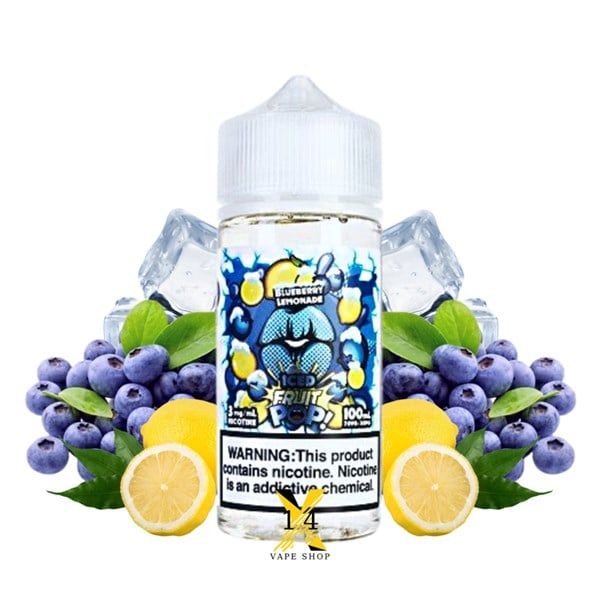 Iced Pop Việt Quất Chanh Lạnh (Blueberry Lemon) 100ml Freebase
