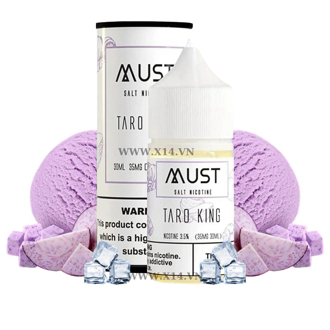Must Kem Khoai Môn Lạnh (Taro King) 30ml Saltnic