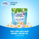  Combo 4 gói mix vị Trà cốm hoa quả hỗ trỡ bổ sung Vitamin,tăng sức đề kháng cho bé When I Grow Up 85g/gói 