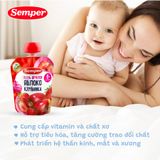  Trái cây nghiền các vị Semper 90g dành cho bé từ 6 tháng trở lên 