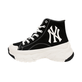 Giày MLB Chunky High New York Yankees Black 32SHU1111-50L