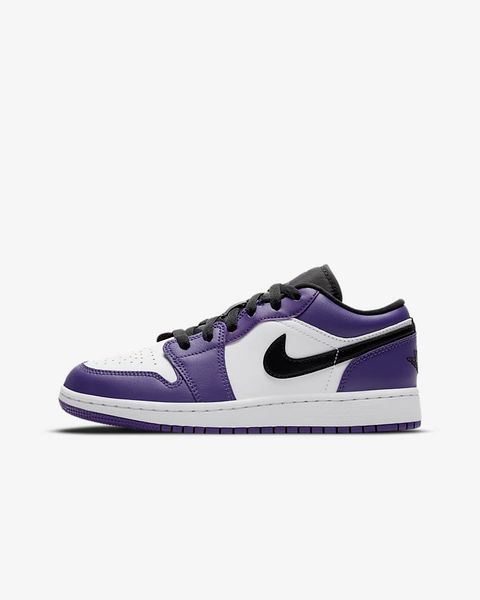Giày Nike Air Jordan 1 Low GS ‘Court Purple’ 553560-500