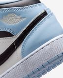 Giày Nike Air Jordan 1 Mid Ice Blue GS 555112-401