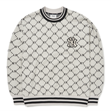 Áo MLB Diamond Monogram Jacquard New York Yankees 3AMTM0724-50CRS