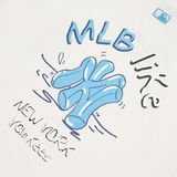 Áo MLB Like Back Logo Overfit New York Yankees 3ATSL1023-50IVS