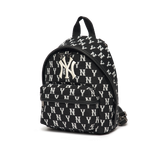 Balo MLB Monogram Jacquard Mini Backpack New York 3ABKS012N-50BKS