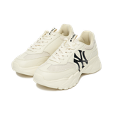 Giày MLB Big Ball Chunky Mesh New York Yankees Cream 3ASHCE12N-50CRS