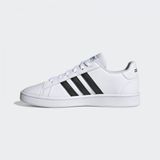 Giày Adidas Grand Court K White/Black EF0103