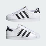 Giày Adidas Superstar Tem Vàng J FU7712