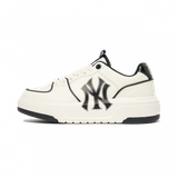 Giày MLB Chunky Liner New York Yankees Off White 3ASXCA12N-50WHS