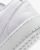 Giày Nike Air Jordan 1 Low GS 'Triple White' 2023 553560-136