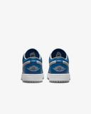 Giày Nike Air Jordan 1 Low GS True Blue Cement 553560-412