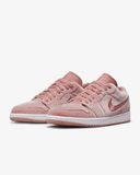 Giày Nike Air Jordan 1 Low Pink Velvet (w) DQ8396-600