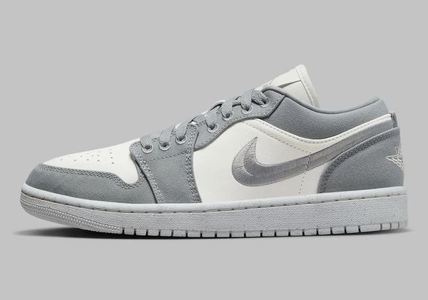 Giày Nike Air Jordan 1 Low SE Light Steel Grey (W) DV0426-012