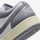 Giày Nike Air Jordan 1 Low Vintage Grey (GS) 553560-053