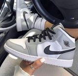 Giày Nike Air Jordan 1 Mid 'Smoke Grey' 554724-092