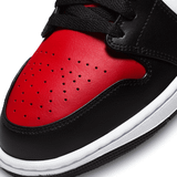 Giày Nike Air Jordan 1 Mid Bred Toe 554724-079