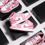 Giày Nike Air Jordan 1 Mid GS Coral Pink DQ8423-616